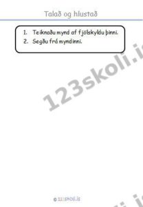Forskoðunarmynd fyrir Fjölskyldan mín
