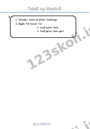Forskoðunarmynd fyrir Furðufugl