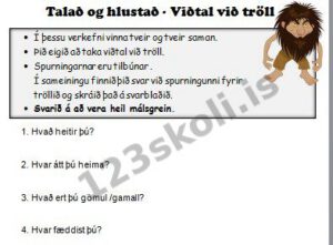 Forskoðunarmynd fyrir Viðtal við tröll