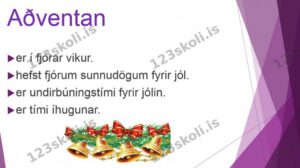 Forskoðunarmynd fyrir Aðventan – rafglærur