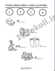 Forskoðunarmynd fyrir Síðasti stafur í orði  2