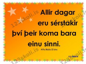 Forskoðunarmynd fyrir Allir dagar eru sérstakir