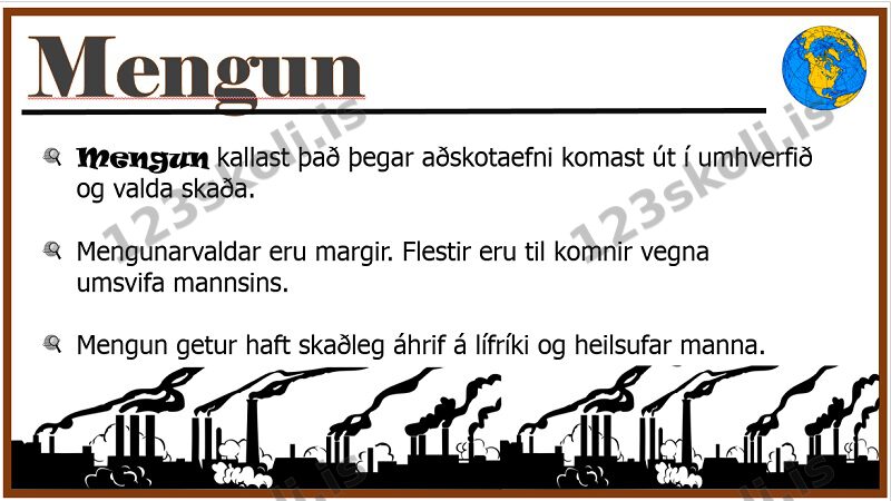 Forskoðunarmynd fyrir Amboð – Náttúruvernd, þjóðgarðar, mengun