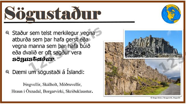 Forskoðunarmynd fyrir Amboð – Örnefni og sögustaðir