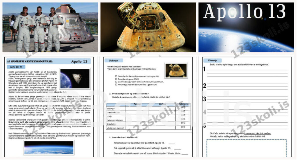 Forskoðunarmynd fyrir Apollo 13
