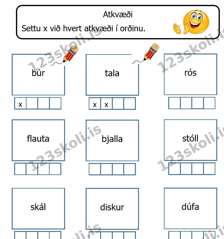 Forskoðunarmynd fyrir Atkvæði 3