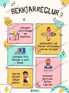 Forskoðunarmynd fyrir Bekkjarreglur