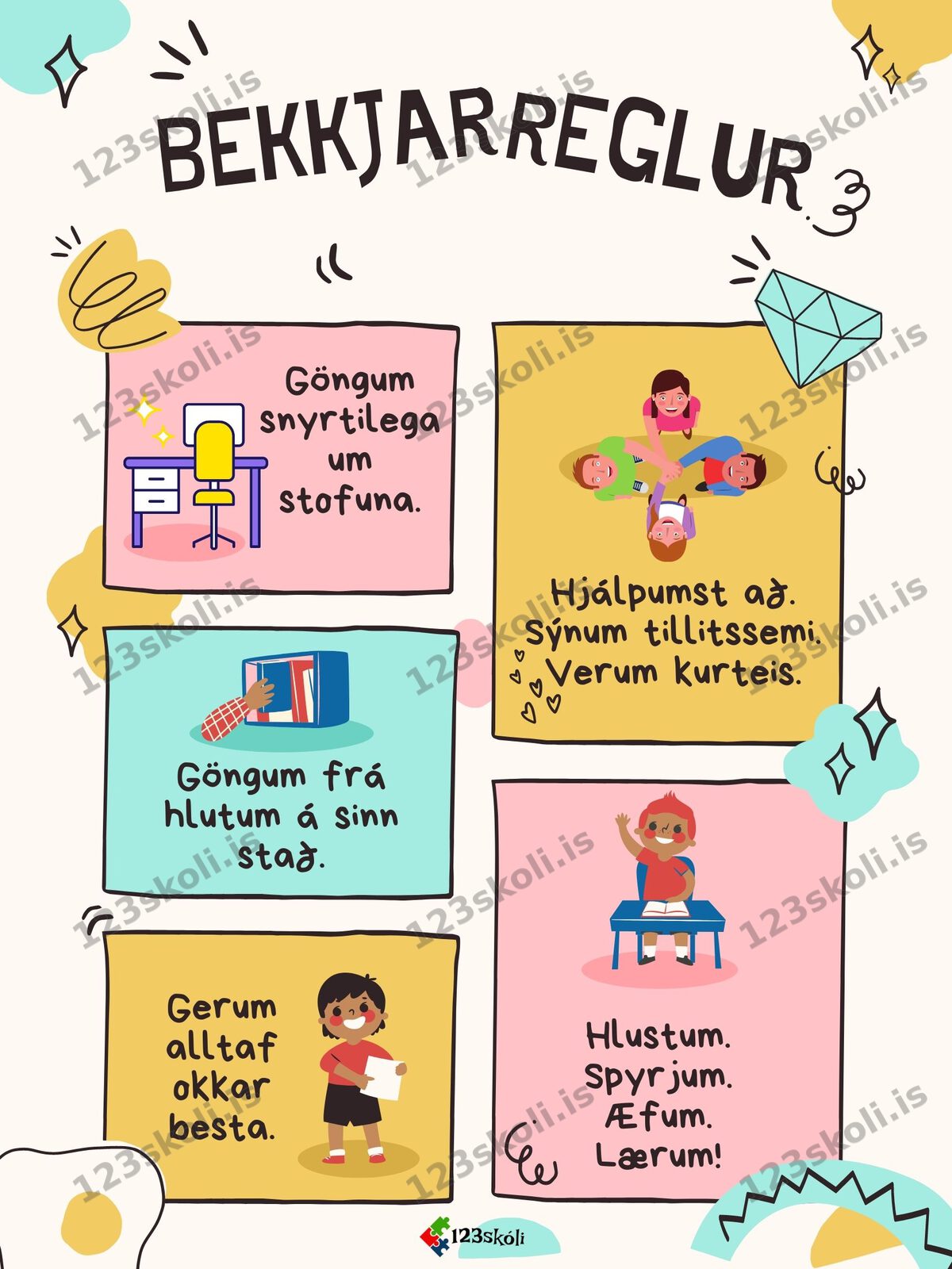 Bekkjarreglur