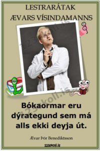 Forskoðunarmynd fyrir Bókaormar eru dýrategund …
