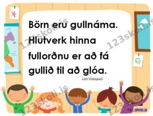 Forskoðunarmynd fyrir Börn eru gullnáma
