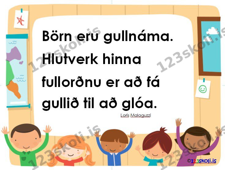 Forskoðunarmynd fyrir Börn eru gullnáma