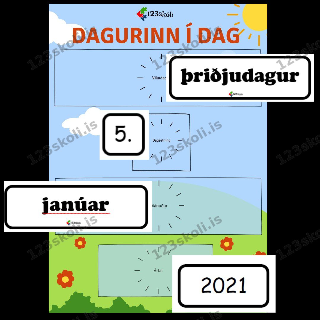 Dagatal fyrir byrjendur