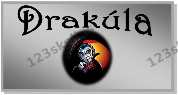Forskoðunarmynd fyrir Drakúla greifi – Verkefnapakki