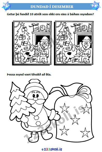 Forskoðunarmynd fyrir Dundað í desember