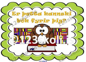 Forskoðunarmynd fyrir Er þetta bók fyrir þig?