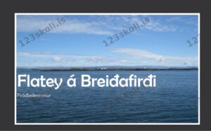 Forskoðunarmynd fyrir Flatey á Breiðafirði