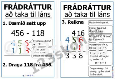 Forskoðunarmynd fyrir Frádráttur – taka til láns