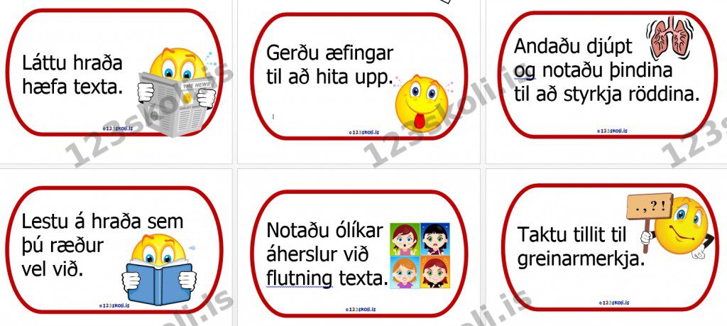 Forskoðunarmynd fyrir Framsagnaramboð – eldri