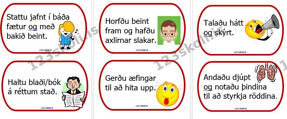 Forskoðunarmynd fyrir Framsagnaramboð – yngri