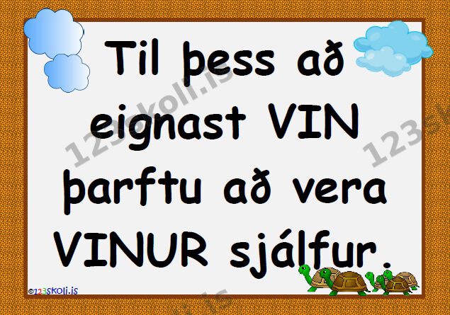 Forskoðunarmynd fyrir Gagnkvæm vinátta