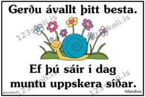 Forskoðunarmynd fyrir Gerðu ávallt þitt besta . . .