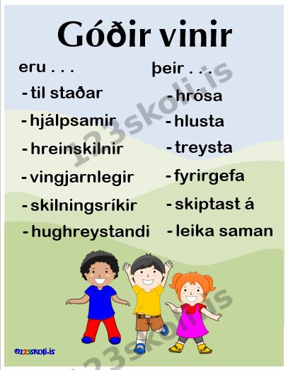Forskoðunarmynd fyrir Góðir vinir