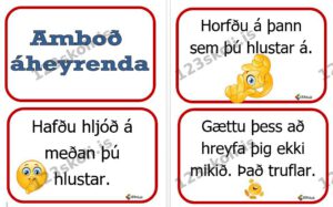 Forskoðunarmynd fyrir Góður áheyrandi – Amboð
