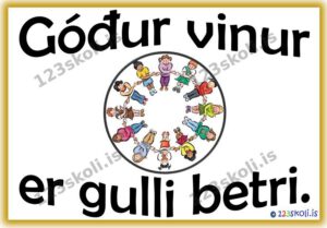 Forskoðunarmynd fyrir Góður vinur er gulli betri