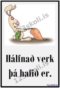 Forskoðunarmynd fyrir Hálfnað verk . . .