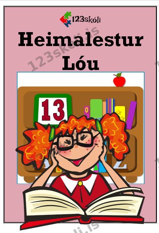 Forskoðunarmynd fyrir Heimalestur Lóu – 13
