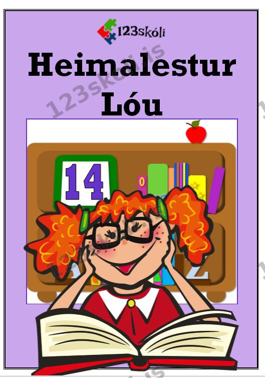 Forskoðunarmynd fyrir Heimalestur Lóu 14