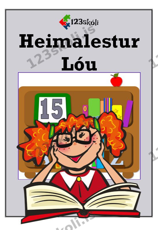Forskoðunarmynd fyrir Heimalestur Lóu 15