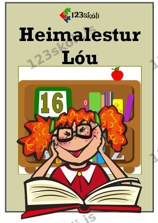 Forskoðunarmynd fyrir Heimalestur Lóu 16