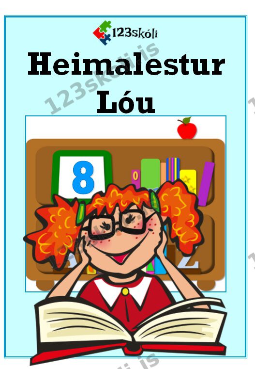 Forskoðunarmynd fyrir Heimalestur Lóu 8
