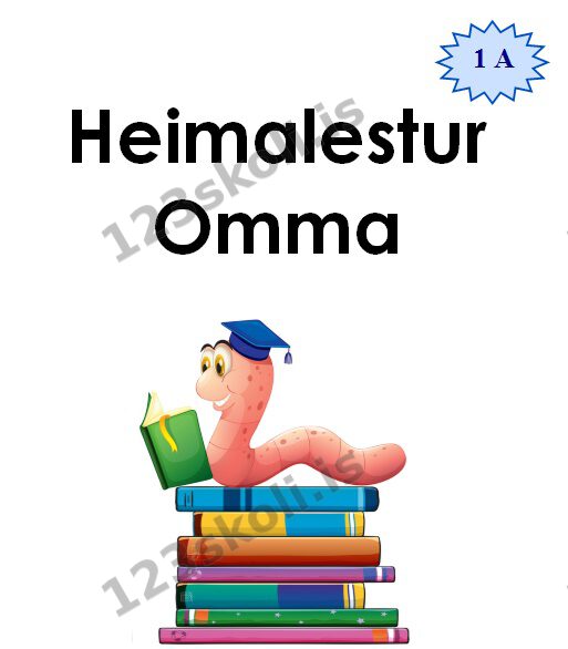 Forskoðunarmynd fyrir Heimalestur Omma 1         ABDE