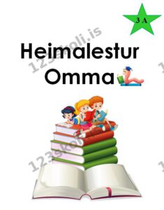 Forskoðunarmynd fyrir Heimalestur Omma 3    ABDEF