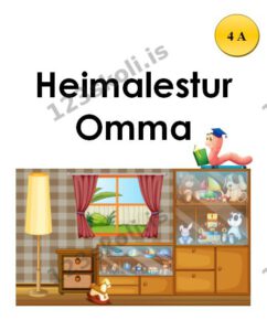 Forskoðunarmynd fyrir Heimalestur Omma 4 – ABDEF