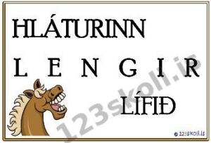 Forskoðunarmynd fyrir Hláturinn lengir lífið