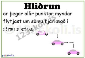 Forskoðunarmynd fyrir Hliðrun