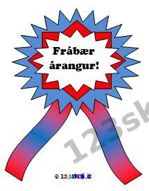 Forskoðunarmynd fyrir Hrósmedalía