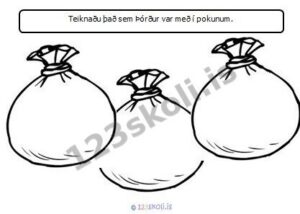 Forskoðunarmynd fyrir Hvað var í pokunum?