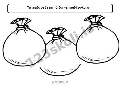 Forskoðunarmynd fyrir Hvað var í pokunum?