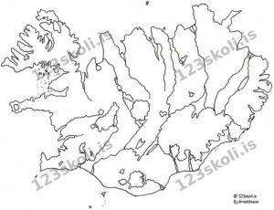 Forskoðunarmynd fyrir Íslandskort