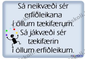 Forskoðunarmynd fyrir Jákvæður eða neikvæður.