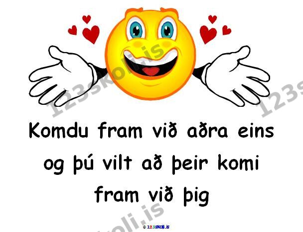 Forskoðunarmynd fyrir Komdu fram við aðra eins og þú vilt að þeir komi fram við þig