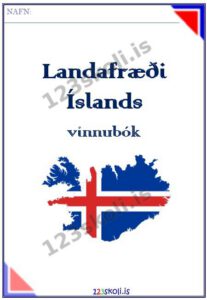 Forskoðunarmynd fyrir Landafræði Íslands – vinnubók
