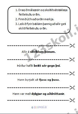 Forskoðunarmynd fyrir Leikræn tjáning