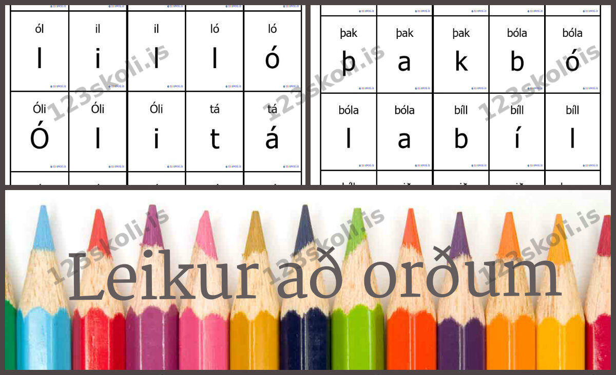Leikur að orðum
