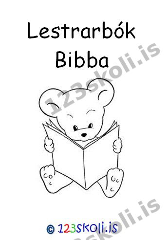 Forskoðunarmynd fyrir Lestrarbók Bibba