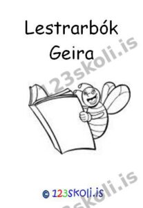 Forskoðunarmynd fyrir Lestrarbók Geira
